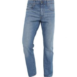 GStar 3301 STRAIGHT Jeansy Straight Leg sato denim medium aged. Białe jeansy męskie marki G-Star, z nadrukiem. Za 469,00 zł.