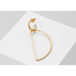 Vibe Harsløf EXCL ERRING WITH HOOP Kolczyki goldcoloured. Żółte kolczyki damskie marki Vibe Harsløf. Za 519,00 zł.