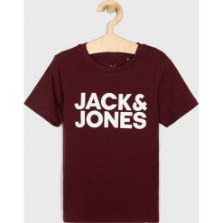 Jack & Jones - T-shirt dziecięcy 128-176 cm. Czerwone t-shirty chłopięce Jack & Jones, z nadrukiem, z bawełny, bez rękawów. W wyprzedaży za 49,90 zł.