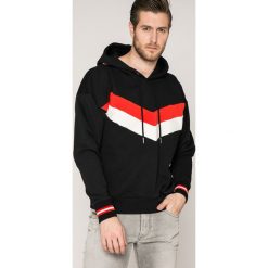 Diesel - Bluza. Czarne bluzy męskie Diesel, s, bez wzorów, z elastanu, z kapturem, bez rękawów, z kapturem. W wyprzedaży za 359,90 zł.