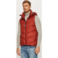 G-Star Raw - Bezrękawnik. Czerwone płaszcze męskie G-Star RAW, xl, bez wzorów, z poliesteru, retro, z kapturem. Za 829,90 zł.
