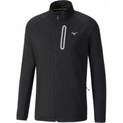 Mizuno Męska Kurtka Alpha Softshell Jkt/Black M. Czarne kurtki sportowe męskie marki Mizuno, m, z softshellu, na fitness i siłownię. W wyprzedaży za 349,00 zł.