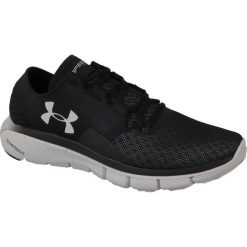 Under Armour Under Armour Speedform Fortis 2.1 1285677-001 44,5 Czarne. Czarne buty sportowe męskie Under Armour, bez zapięcia, do biegania. W wyprzedaży za 359,99 zł.