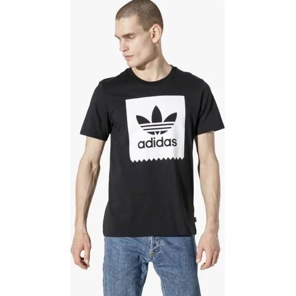 Adidas Koszulka Ss Solid Bb T Blk , czarny, rozmiar M. Czarne koszulki męskie Adidas, m, bez wzorów, z materiału, klasyczne, bez kołnierzyka, bez rękawów. W wyprzedaży za 99,99 zł.