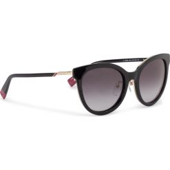 Okulary przeciwsłoneczne FURLA - Aurora 1020373 D 308F REM Onyx. Czarne okulary przeciwsłoneczne damskie Furla. Za 849,00 zł.