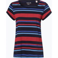 Esprit Casual - T-shirt damski, niebieski. Niebieskie t-shirty damskie Esprit Casual, xs, w paski, z bawełny, casualowe, bez kołnierzyka. Za 59,95 zł.