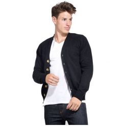 William De Faye Sweter Męski Xxl Czarny. Czarne swetry rozpinane męskie marki William de Faye, xxl, z kaszmiru. Za 289,00 zł.