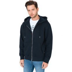 Jack & Jones Soft Bluza Niebieski. Niebieskie bluzy męskie Jack & Jones, s, bez wzorów, z bawełny, bez kołnierzyka, bez rękawów, bez kaptura. Za 175,95 zł.