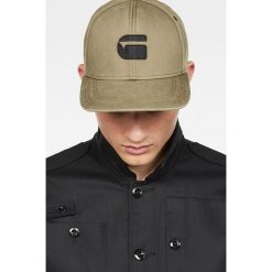 G-Star Raw - Czapka. Szare czapki z daszkiem męskie marki G-Star RAW, z bawełny, retro. W wyprzedaży za 99,90 zł.