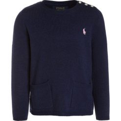 Polo Ralph Lauren EASY CREW Sweter new navy. Niebieskie swetry chłopięce marki Polo Ralph Lauren, z materiału, polo. W wyprzedaży za 293,30 zł.