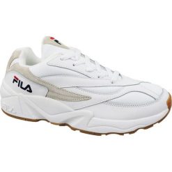 FILA Venom Low 1010255-1FG 45 Białe. Białe buty sportowe męskie Fila, ze skóry, bez zapięcia. W wyprzedaży za 399,99 zł.
