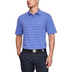 Under Armour Charged Cotton® Scramble Polo Koszulka Niebieski. Niebieskie podkoszulki męskie Under Armour, l, w paski, z elastanu, bez rękawów. Za 240,95 zł.