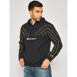 Kurtka przejściowa Champion Half Zip-Up Neon Stripe 214691. Czarne kurtki męskie Champion, m, bez wzorów, z poliamidu, bez kaptura. Za 339,00 zł.