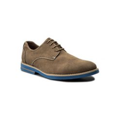 LANETTI MYL8095-2. Pomarańczowe półbuty męskie Lanetti, bez wzorów, z materiału, bez zapięcia. Za 119,99 zł.