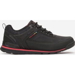 Czarno-Czerwone Buty Sportowe Millicent. Czarne buty sportowe męskie Born2be, bez zapięcia. Za 119,99 zł.