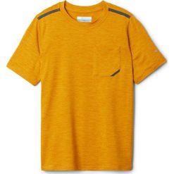 Koszulka Columbia Tech Trek™ Short Sleeve Tee 1887591790. Żółte t-shirty chłopięce Columbia, bez wzorów, bez rękawów. Za 102,99 zł.