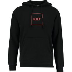 Bejsbolówki męskie: HUF OUTLINE BOX LOGO Bluza z kapturem black