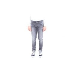 Jeansy straight leg Dondup UP424DS0215UT19C. Czarne jeansy męskie Dondup, m, bez wzorów. Za 633,46 zł.