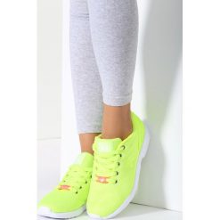 Neonowe Buty Sportowe Gracefull Ed. Żółte buty sportowe damskie Inny, bez wzorów, sportowe. Za 69,99 zł.