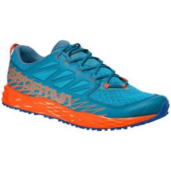 La Sportiva Buty Do Biegania Męskie Lycan Tropic Blue/Tangerine 46,5. Pomarańczowe buty sportowe męskie La Sportiva, bez zapięcia, do biegania. W wyprzedaży za 375,00 zł.