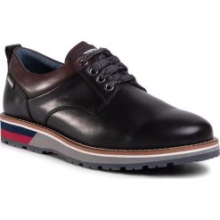 Półbuty PIKOLINOS - M6S-4015 Black. Czarne półbuty męskie Pikolinos, na co dzień, bez wzorów, ze skóry, klasyczne, bez zapięcia. Za 629,00 zł.