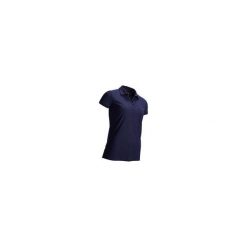 Koszulka polo do golfa damska. Różowe koszulki damskie polo INESIS, xs, bez wzorów, z elastanu, bez rękawów. Za 59,99 zł.