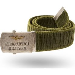 PASEK Aeronautica Militare. Brązowe paski męskie Aeronautica Militare, w paski, z tkaniny. Za 299,00 zł.