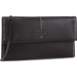 Torebka PATRIZIA PEPE - 2V5460/A2UX-F1TJ Black/Shiny Crystal. Czarne torebki klasyczne damskie marki Patrizia Pepe, ze skóry. W wyprzedaży za 689,00 zł.