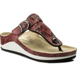 Klapki damskie: Japonki BERKEMANN – Mila 01351 Rot 229