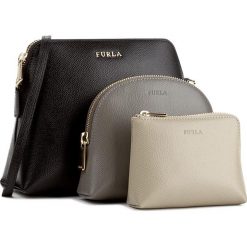 Torebka FURLA - Boheme 903992 E EK08 ARE Onyx/Argilla/Creta. Czarne listonoszki damskie Furla. W wyprzedaży za 479,00 zł.