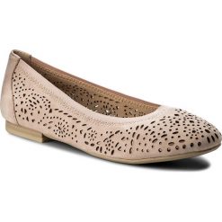 Baleriny damskie lakierowane: Baleriny CAPRICE – 9-22104-20 Rose Nubuc 509