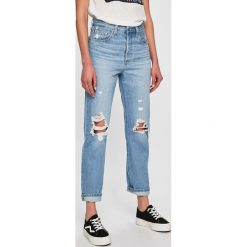 Levi's - Jeansy. Niebieskie jeansy damskie Levi's®, s, z podwyższonym stanem. W wyprzedaży za 359,90 zł.