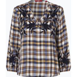 S.Oliver Casual - Bluzka damska, niebieski. Niebieskie bluzki damskie marki s.Oliver Casual, s, z haftami, z materiału, casualowe, bez kołnierzyka, bez rękawów. Za 149,95 zł.