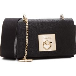 Torebka CALVIN KLEIN - Ck Lock Small Flap C K60K604888 001. Czarne listonoszki damskie Calvin Klein, ze skóry ekologicznej. Za 599,00 zł.