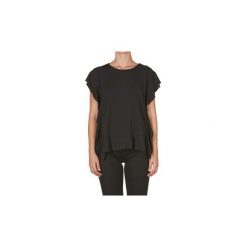 Bluzki Kaos Collezioni LP1MA004. Czarne bluzki damskie Kaos Collezioni, s, bez wzorów, bez kołnierzyka, bez rękawów. Za 208,18 zł.