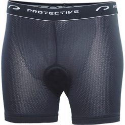 Szorty kolarskie "Underpant" w kolorze czarnym. Czarne szorty damskie Protective, z materiału. W wyprzedaży za 89,95 zł.