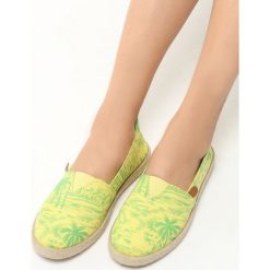 Espadryle damskie: Żółte Espadryle Belle