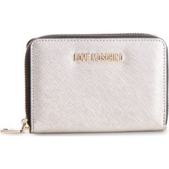 Duży Portfel Damski LOVE MOSCHINO - JC5558PP06LQ0902 Argento. Szare portfele damskie marki Love Moschino, ze skóry ekologicznej. Za 329,00 zł.