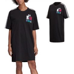 Sukienka adidas Originals DV2669. Koszulki damskie Adidas, na co dzień, z nadrukiem, z bawełny, z okrągłym kołnierzem, bez rękawów. Za 189,00 zł.
