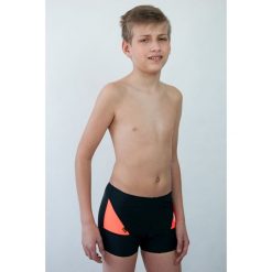 Odzież dziecięca: Belibe Sport Spin kąpielówki chłopięce 1100 m1110 czarno- pomarańczowe r. 122