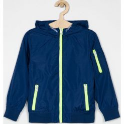 Blukids - Kurtka dziecięca 98-134 cm. Niebieskie kurtki chłopięce Blukids, bez wzorów, z poliesteru, krótkie, bez kaptura. W wyprzedaży za 79,90 zł.
