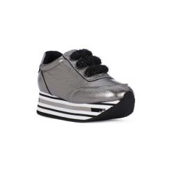 Buty Café Noir CAFE NOIR RUNNING PLATFORM. Szare buty sportowe damskie Café Noir, bez wzorów, sportowe. Za 364,49 zł.