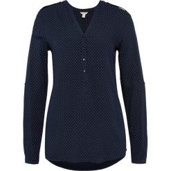 Esprit Casual - Bluzka damska, niebieski. Niebieskie bluzki damskie marki Esprit Casual, bez wzorów, z wiskozy, casualowe, bez kołnierzyka, bez rękawów. Za 129,95 zł.