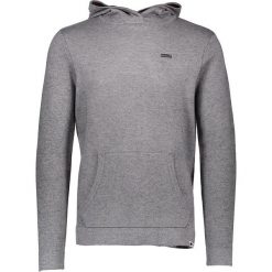 Sweter "Samir" w kolorze szarym. Szare swetry klasyczne męskie marki khujo, m, z wełny, z kapturem. W wyprzedaży za 218,95 zł.