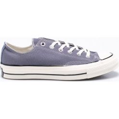 Converse - Tenisówki. Niebieskie trampki męskie marki Converse, z materiału, na sznurówki. W wyprzedaży za 279,90 zł.