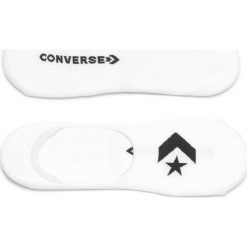 Converse 2-pack Skarpetki Biały. Białe skarpetki męskie Converse, bez wzorów, z elastanu. Za 47,95 zł.