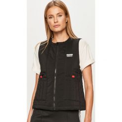 Adidas Originals - Bezrękawnik. Czarne kurtki damskie adidas Originals, bez wzorów, z poliesteru. Za 299,90 zł.