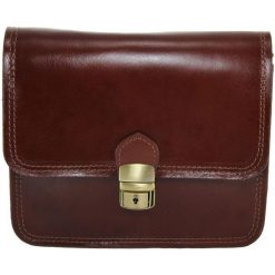Arturo Vannini Torebka Damska Crossbody Ciemnobrązowy Uni. Brązowe torebki klasyczne damskie Arturo Vannini, bez wzorów, vintage, bez dodatków. Za 299,00 zł.