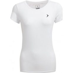 T-shirt damski TSD600 - biały - Outhorn. Białe koszulki damskie marki Outhorn. W wyprzedaży za 19,99 zł.