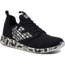 Sneakersy EA7 EMPORIO ARMANI - X8X007 XK073 K485 Black/White. Czarne sneakersy męskie EA7 Emporio Armani, bez zapięcia. Za 689,00 zł.